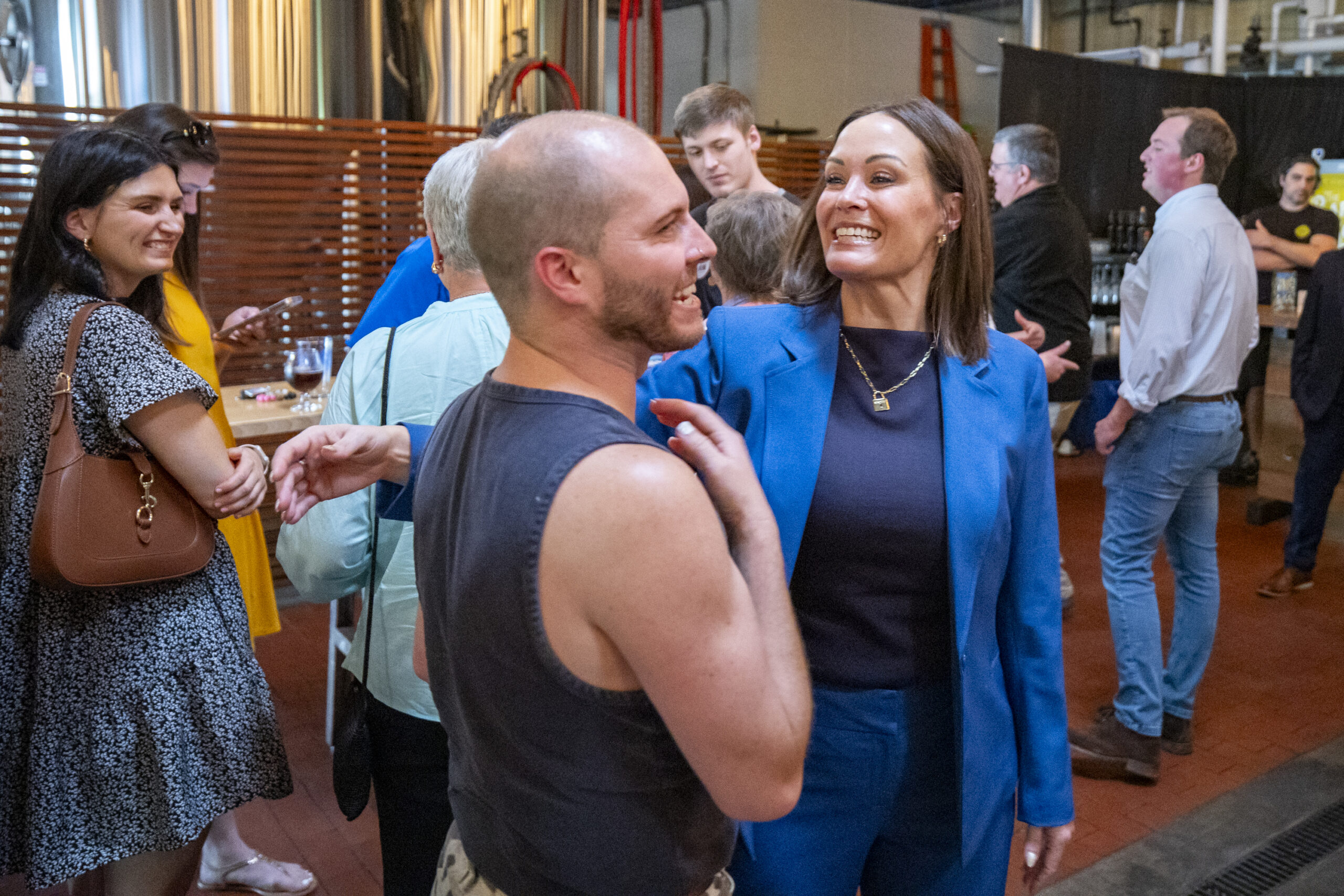 Lt. Gov. Coleman kicks off campaign tour, stops in Lexington