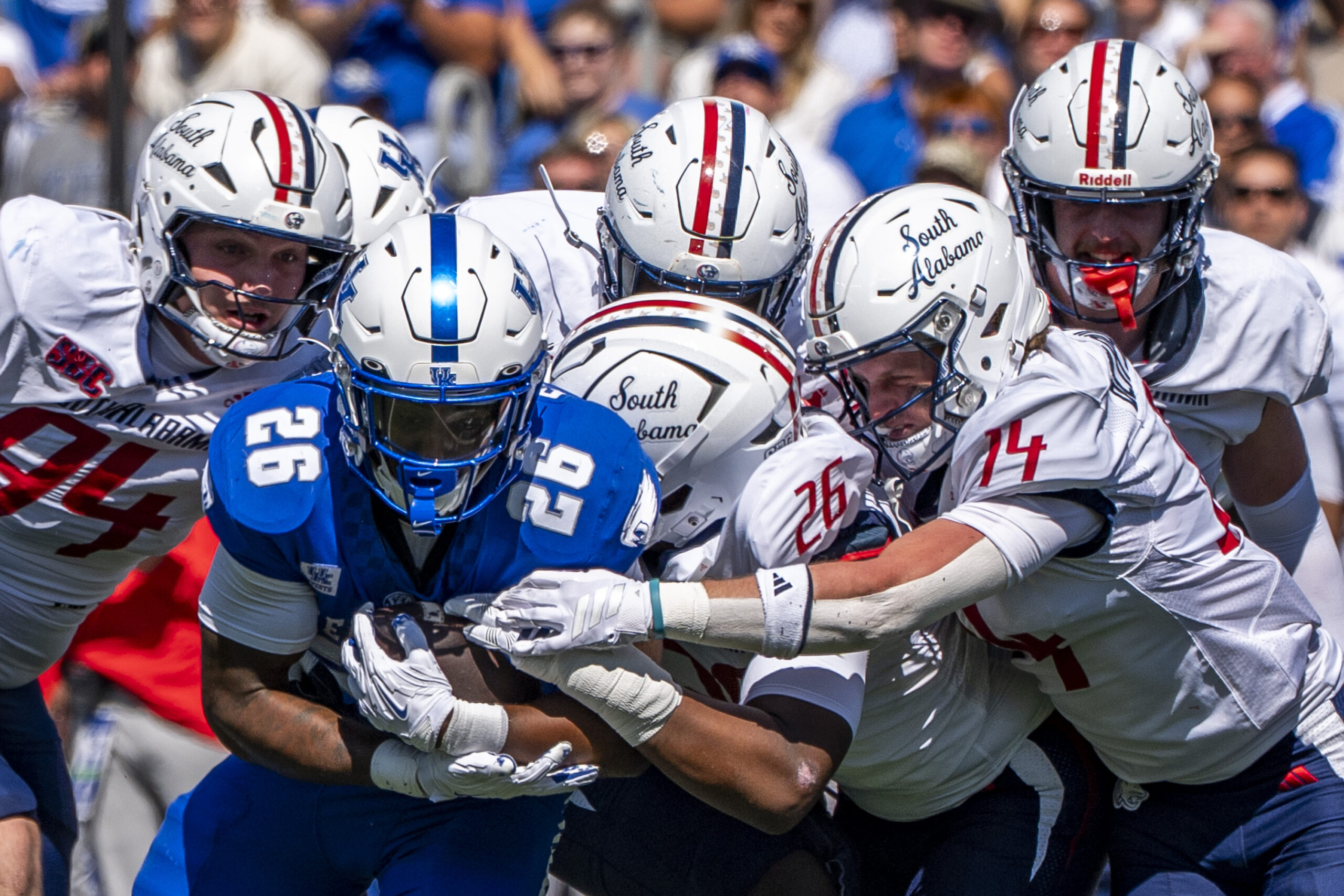 Photos: Kentucky defeats South Alabama 45-21
